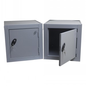 2 x Probe 460mm Cube Lockers Grey
